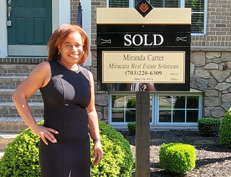 Miranda Carter, Arlington VA real estate broker selling single-family homes